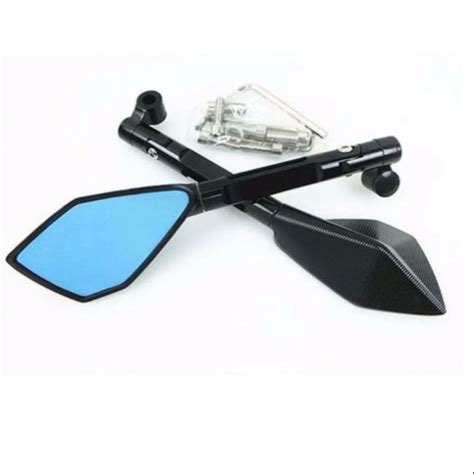 cnc side mirror red|LP20 CNC Red Motorcycle Bar End Mirrors For Yamaha MT.